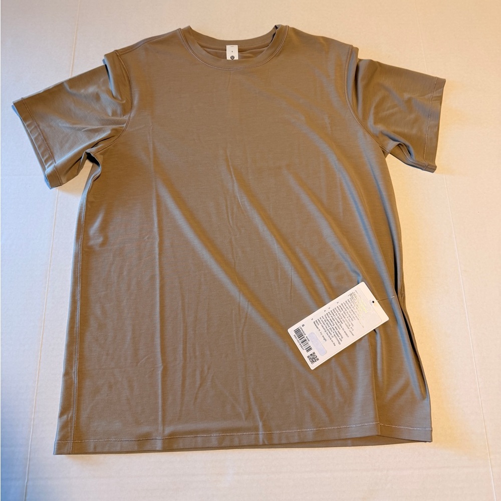NWT Lululemon Jersey Training Short-Sleeve Shirt Sheer Oak Size 6